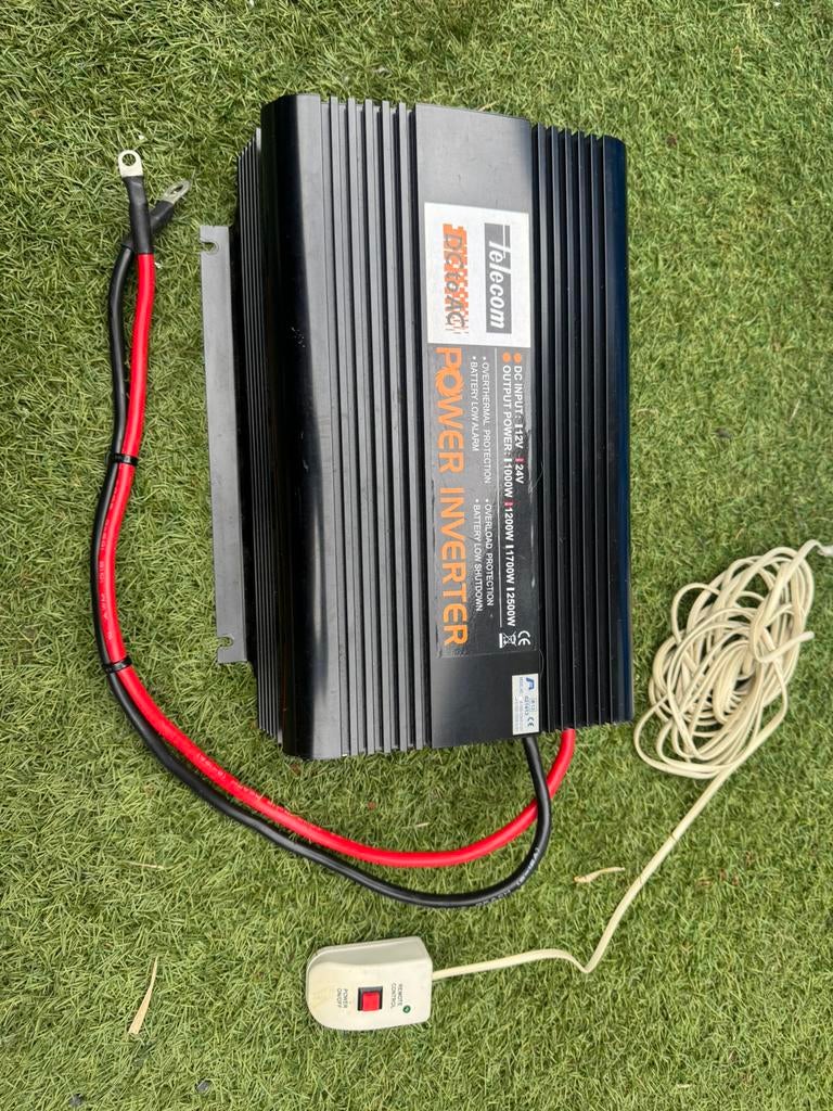 Telecom Omvormer DC to AC 24v 1200w, Ophalen, Gebruikt