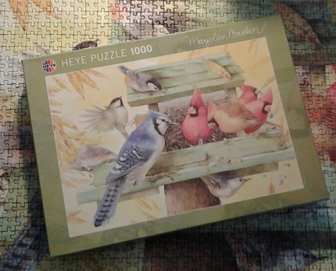 Marjolein Bastin, Hobby en Vrije tijd, Denksport en Puzzels, Ophalen, 500 t/m 1500 stukjes, Zo goed als nieuw, Legpuzzel