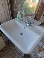 Duravit Porceleijnen Wastafel / waskom met kraan, Minder dan 100 cm, Wasbak of Wastafel, 25 tot 50 cm, 50 tot 100 cm