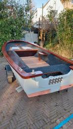TK: mooie vis en Toerboot 4m bij 1.65., Ophalen, Minder dan 10 pk, Tot 6 meter, Polyester