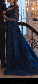 Prachtige henna jurk - één keer gedragen, Kleding | Dames, Gelegenheidskleding, Ophalen of Verzenden, Nieuw, Blauw, Galajurk