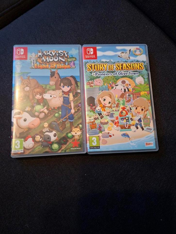 6 Nintendo switch spelen, Spelcomputers en Games, Games | Nintendo Switch, Zo goed als nieuw, Simulatie, 1 speler, Vanaf 3 jaar