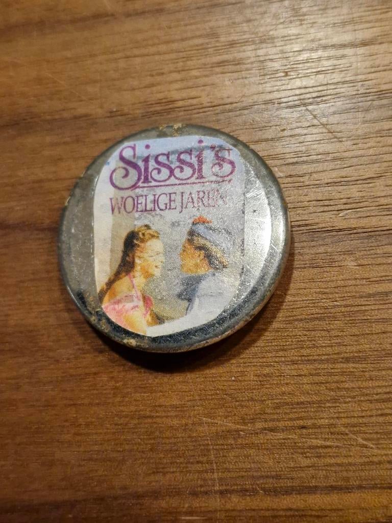373 Sissi's Woelige Jaren Film Button, Verzamelen, Ophalen of Verzenden, Gebruikt, Overige onderwerpen