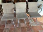 ARCO stoelen micado 3 st leuning design bouclé stof beige, Ophalen, Overige kleuren, Drie, Zo goed als nieuw