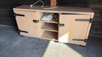 Dressoir 180 cm hout deuren planken, Ophalen, Met deur(en), 150 tot 200 cm, Zo goed als nieuw