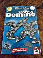 Nieuw in verpakking Tripple Domino met extra grote stenen, Een of twee spelers, Ophalen, Nieuw