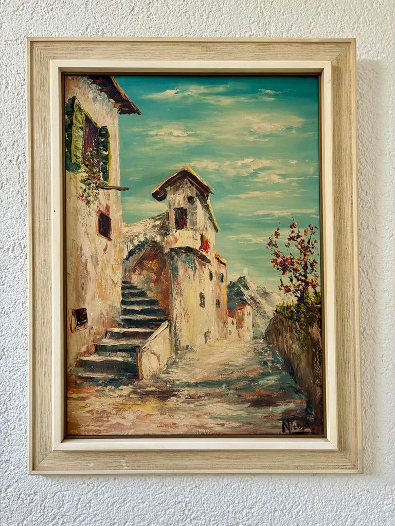 Mooi schilderij, afmetingen: 83x63cm, Ophalen