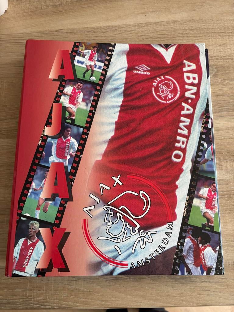 Ajax map met ansichtkaarten (jaren '90), Ophalen of Verzenden, Gebruikt, Ajax, Overige typen