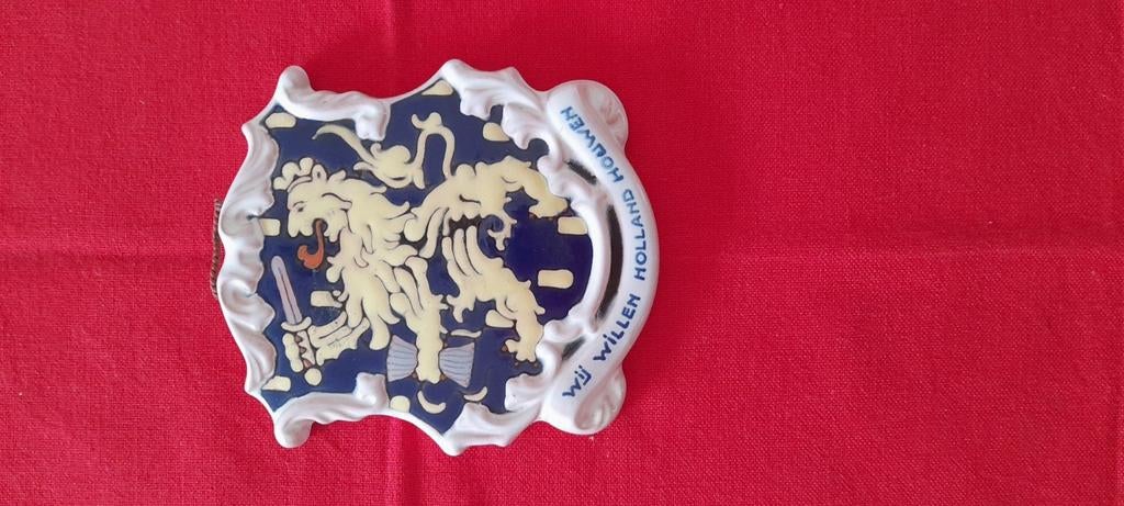 Wandbordje Holland Wij Willen Houwen, Ophalen of Verzenden