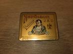 Vintage Napoleon Petitos sigarenblikje J.A.D. Gouda, Ophalen of Verzenden