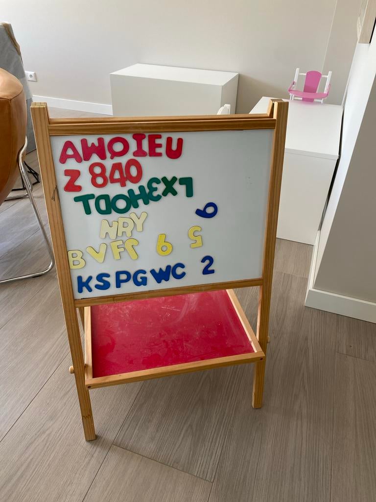 Schoolbord, Ophalen, Krijtbord