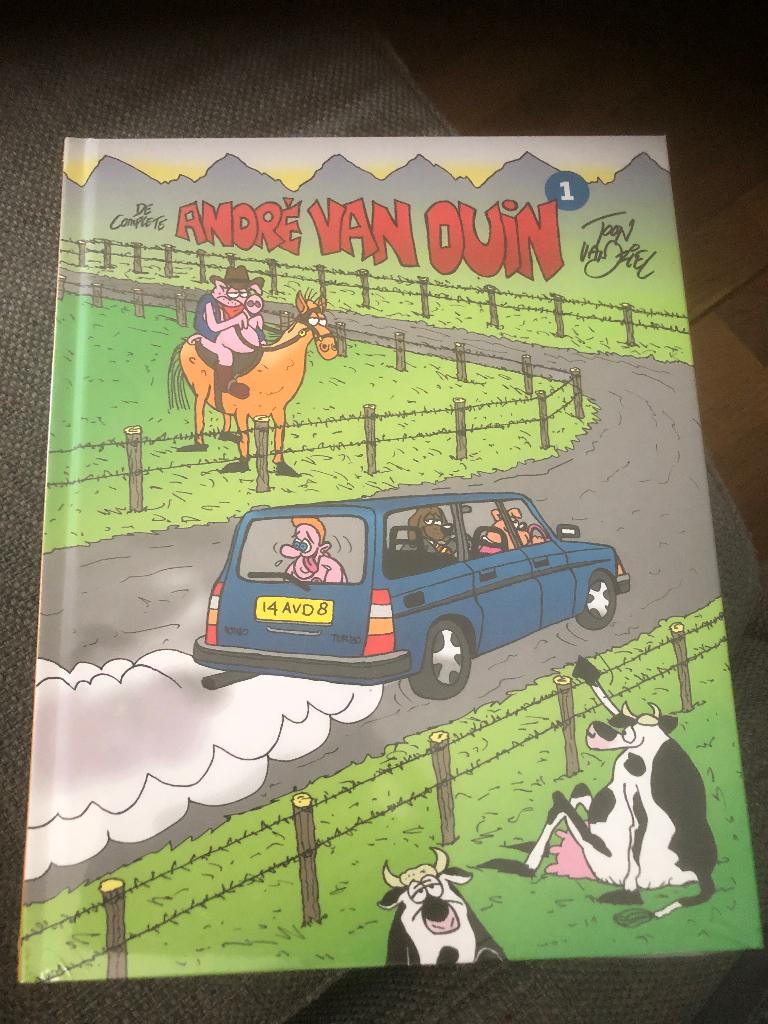 de complete andre van duin hardcover k3, Boeken, Stripboeken, Eén stripboek, Ophalen of Verzenden, Zo goed als nieuw