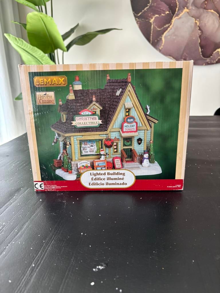 Lemax Lighted building harvest crossing, Ophalen, Zo goed als nieuw