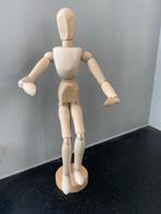 houten ledenpop of tekenpop 30 cm, Ophalen, Zo goed als nieuw, Overige typen