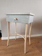 Vintage frans nachtkasje - bijzettafel jaren 80, Huis en Inrichting, Ophalen, Gebruikt