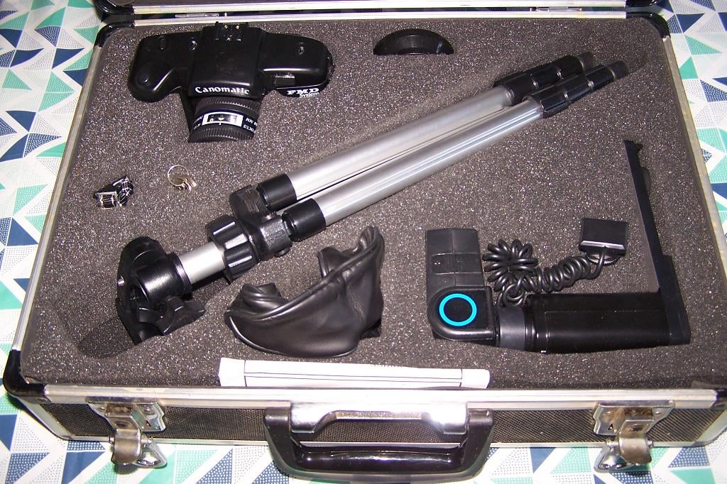 Canomatic cameraset in fotokoffer. Nieuw., Ophalen of Verzenden, Nieuw, Compact, Overige Merken