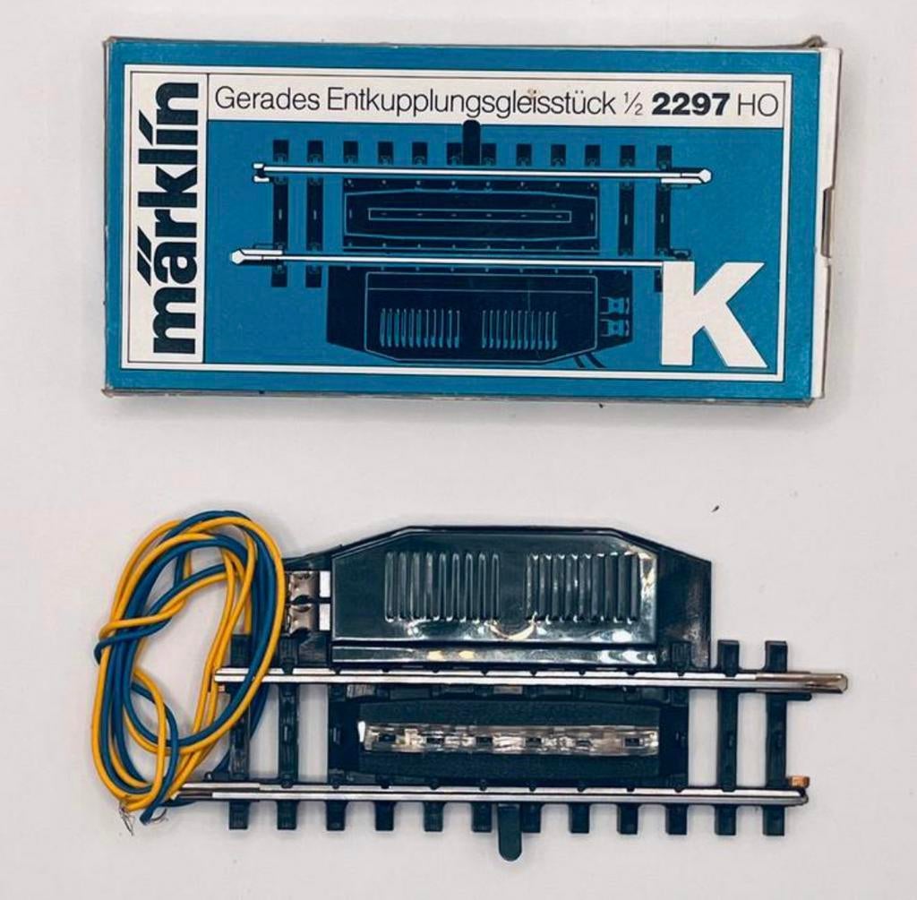 Märklin H0 K-rail ontkoppelrail, nummer 2397., Hobby en Vrije tijd, Wisselstroom, Rails, Ophalen of Verzenden, Zo goed als nieuw