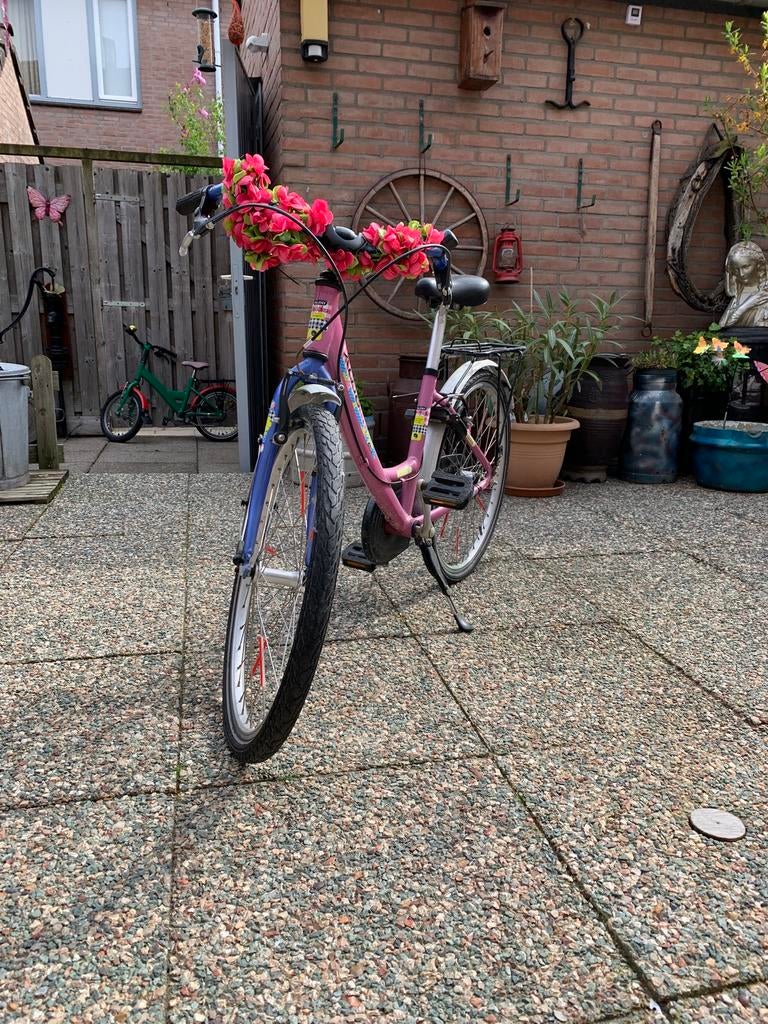 Meisjesfiets, Fietsen en Brommers, Fietsen | Meisjes, Ophalen of Verzenden, Zo goed als nieuw, 20 inch