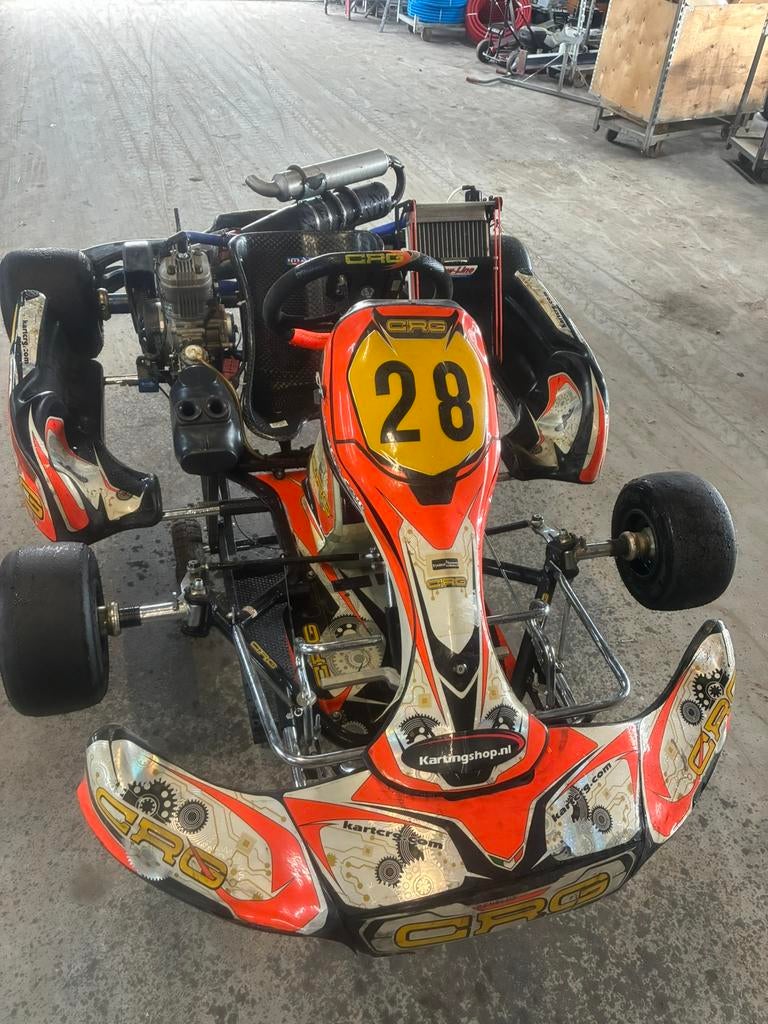 Kart 125 cc iame, Ophalen of Verzenden, Zo goed als nieuw, Kart