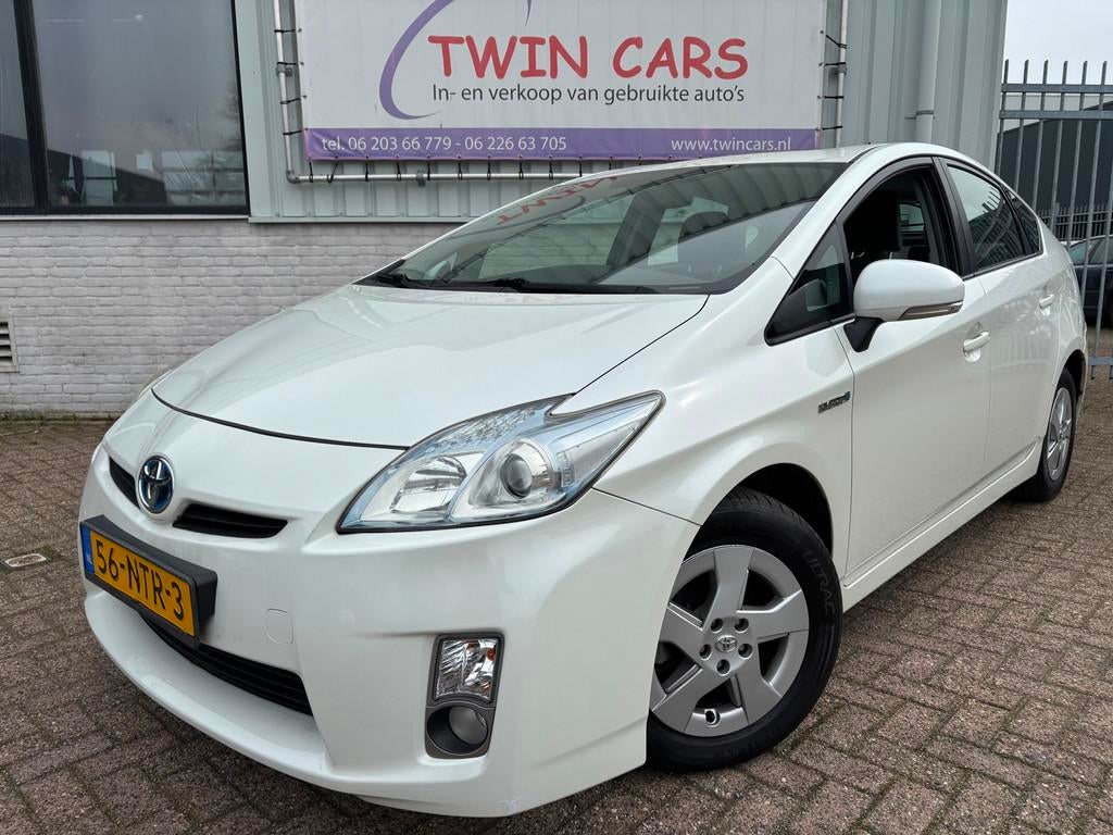 Toyota Prius 1.8 Comfort, 4 cilinders, Wit, Origineel Nederlands, Bedrijf