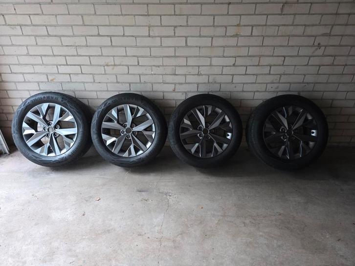 Kia Sportage velgen met Continental zomerbanden 18 inch, Auto-onderdelen, Banden en Velgen, Banden en Velgen, Zomerbanden, 18 inch
