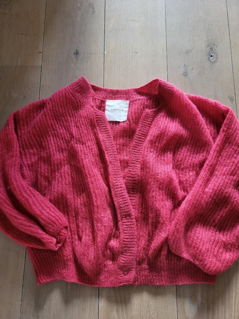 Rozerood vestje Humanoid, Kleding | Dames, Truien en Vesten, Ophalen of Verzenden