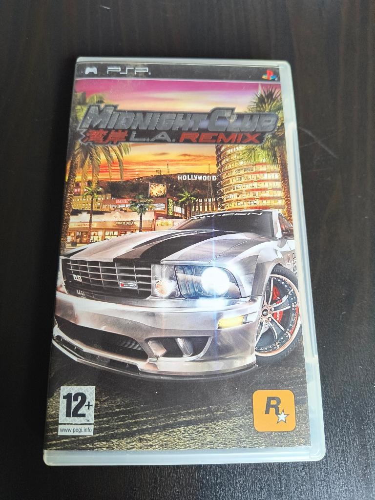 Midnight Club L.A. Remix voor PSP, 1 speler, Racen en Vliegen, Ophalen of Verzenden, Zo goed als nieuw