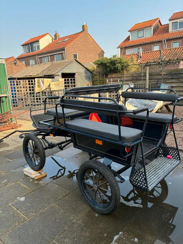 Tk recreatie wagen voor A tm C pony, Dieren en Toebehoren, Paarden en Pony's | Overige Paardenspullen, Zo goed als nieuw, Ophalen