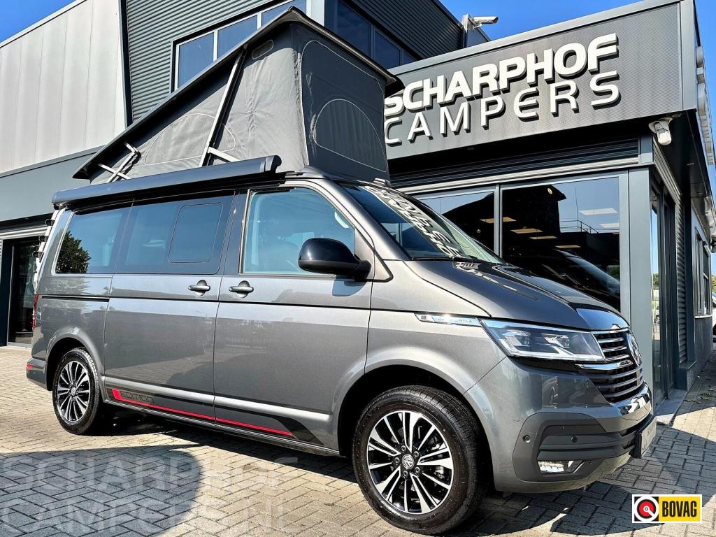 VW T6 California 6.1 Ocean Edition 150DSG|ACC|NAV|PDC+CAM, Automaat, Koelkast, Bedrijf, Diesel