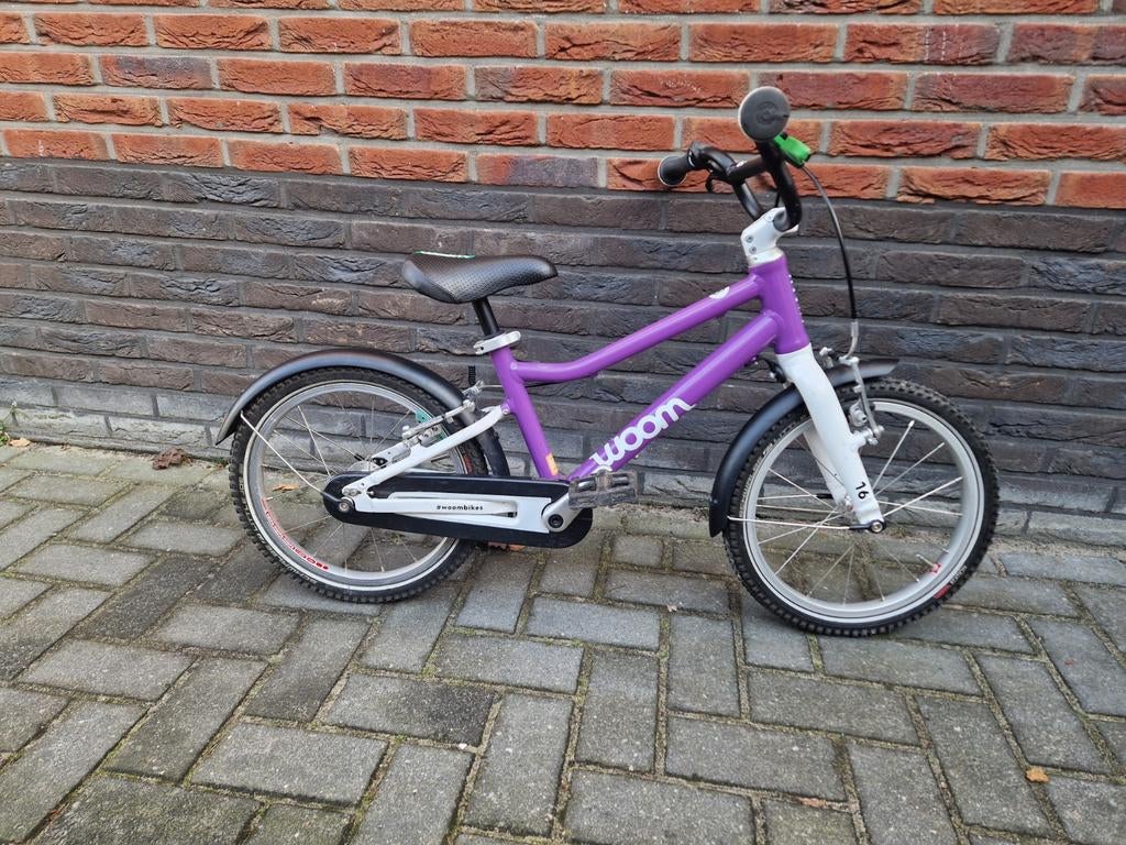 Prachtige WOOM 3 kinderfiets, zo goed als nieuw, Ophalen of Verzenden, Zo goed als nieuw, 16 tot 20 inch