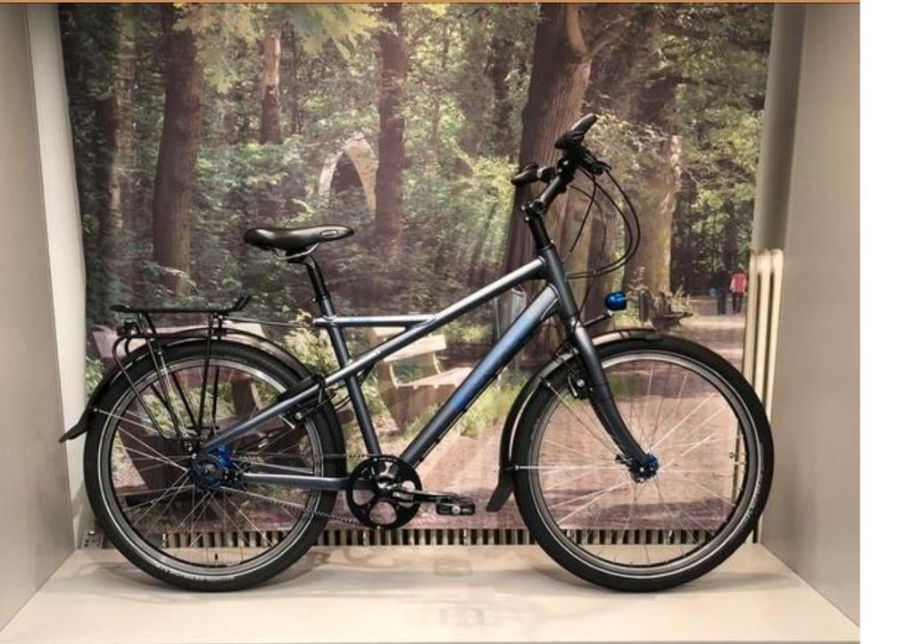 Santos S.U.B. urban/trekking fiets 2017, stone gray, maat L, Gebruikt, Versnellingen, 53 tot 57 cm, Ophalen