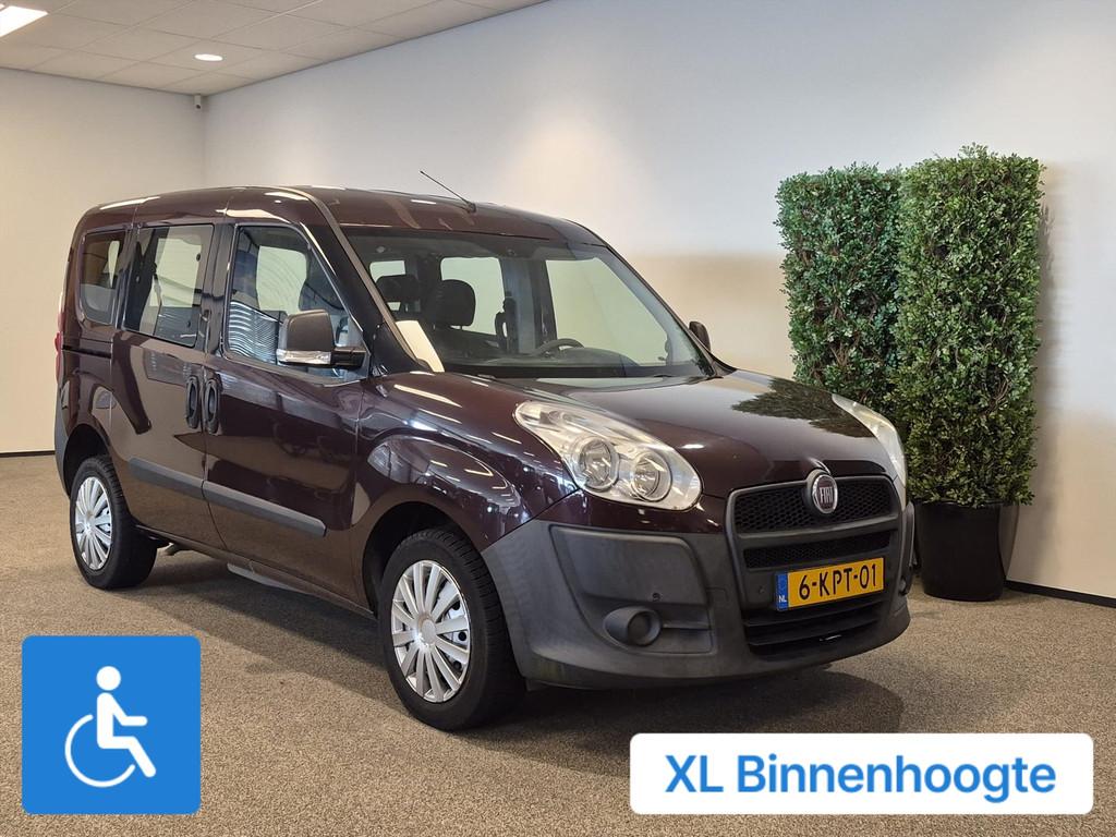 Fiat Doblo Rolstoelauto XXL-Ombouw 160cm 3+1, Auto's, Fiat, Stof, Gebruikt, 14 km/l, Bedrijf