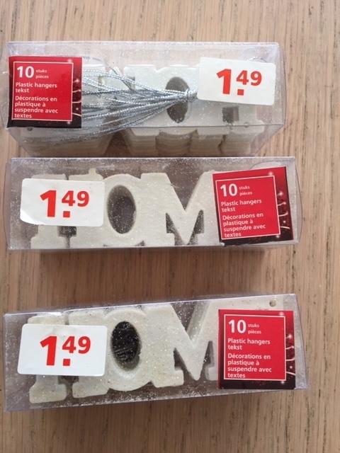 hangers HOME nieuw 3 pakjes a 10 stuks, Ophalen of Verzenden, Nieuw