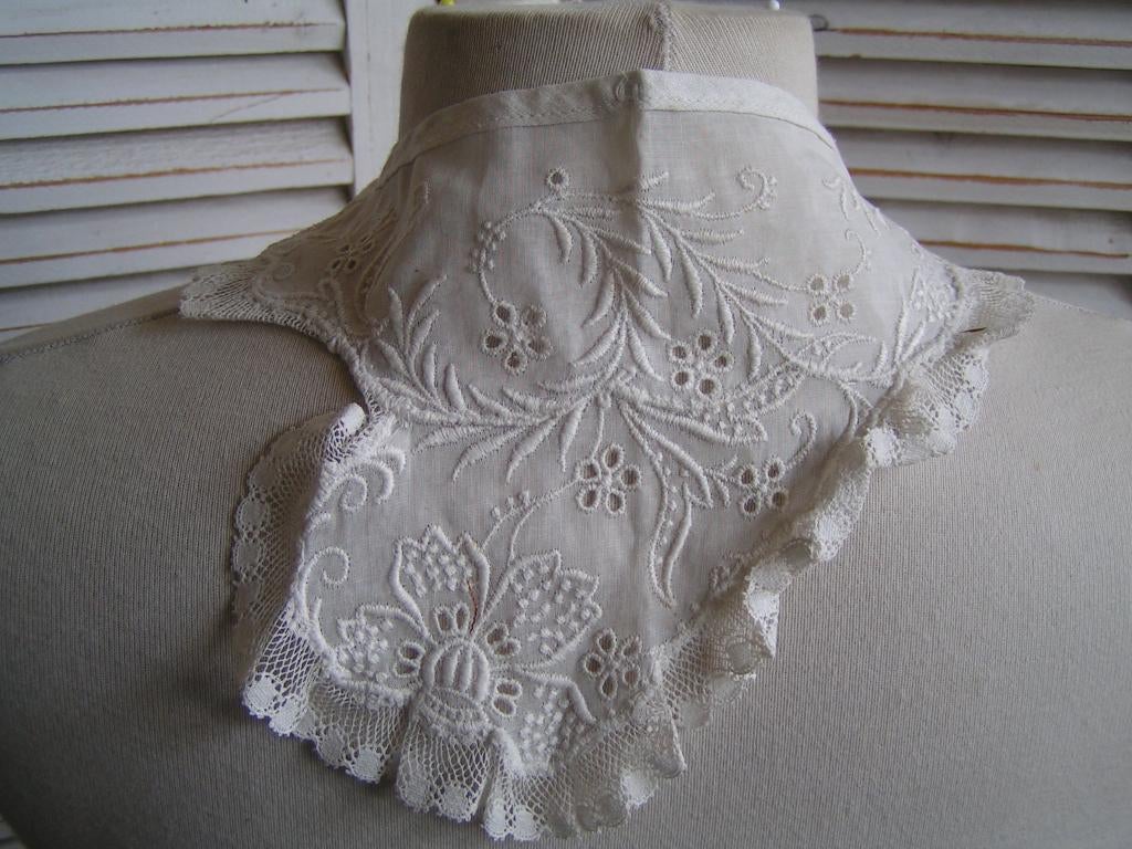 antiek jabot kraagje nr WW 336, Verzenden, Dames