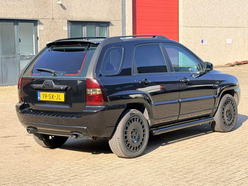 Kia Sportage V6 4x4 Automaat – Top onderhouden – APK 2027, Auto's, Kia, Automaat, Zwart, Zwart, Vierwielaandrijving