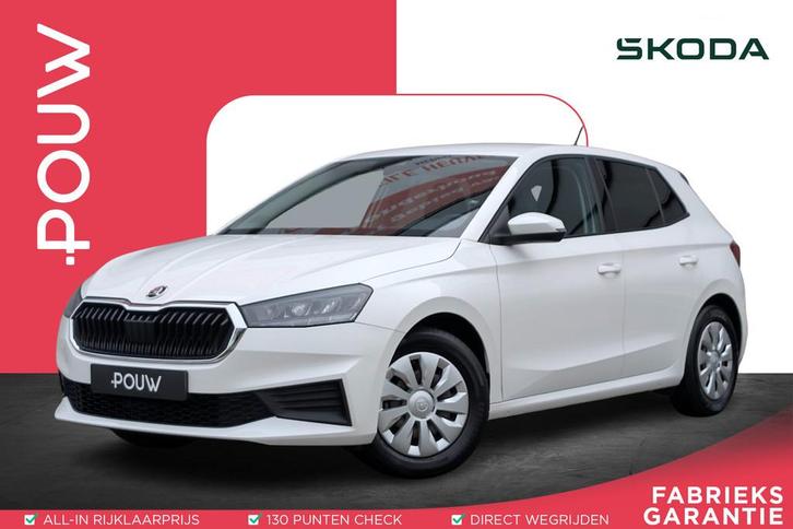 Skoda Fabia 1.0 TSI 95pk Ambition | Smartlink | Cruise Contr, Auto's, Skoda, Bedrijf, Te koop, Fabia, ABS, Airbags, Airconditioning