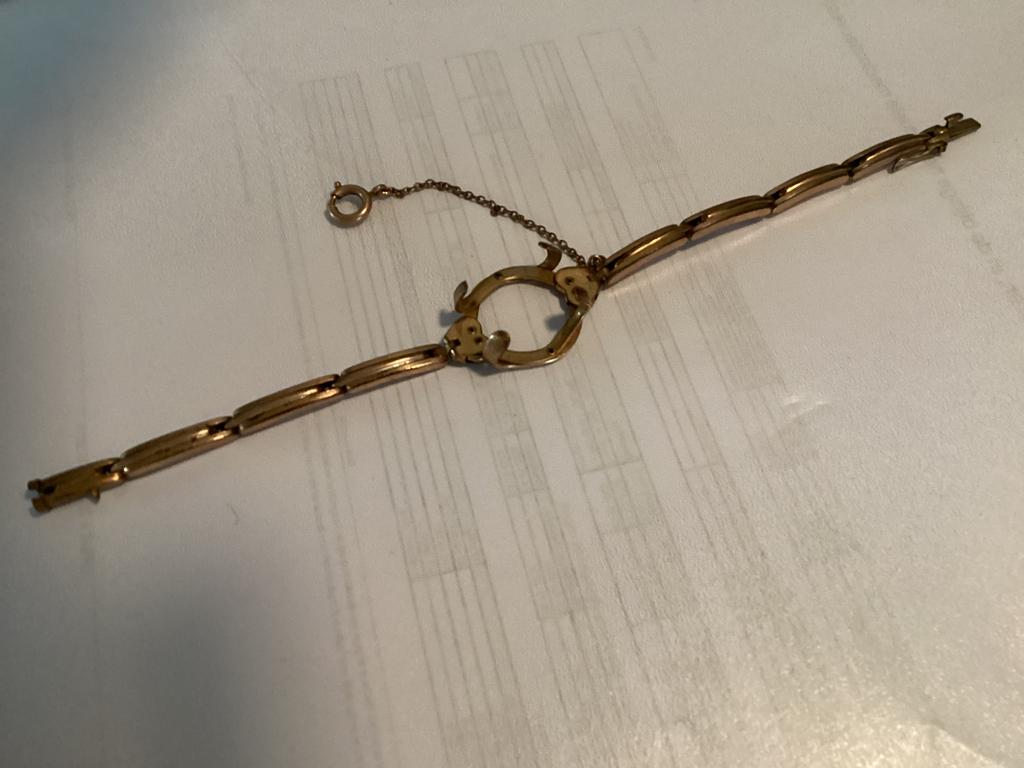 Antieke dameshorloge houder, Rodi en Wienenberger, Overige merken, Overige materialen, Gebruikt, Polshorloge