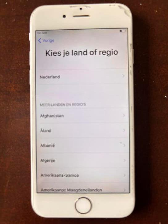 Iphone 6, Gebruikt, Wit, Ophalen of Verzenden, IPhone 6