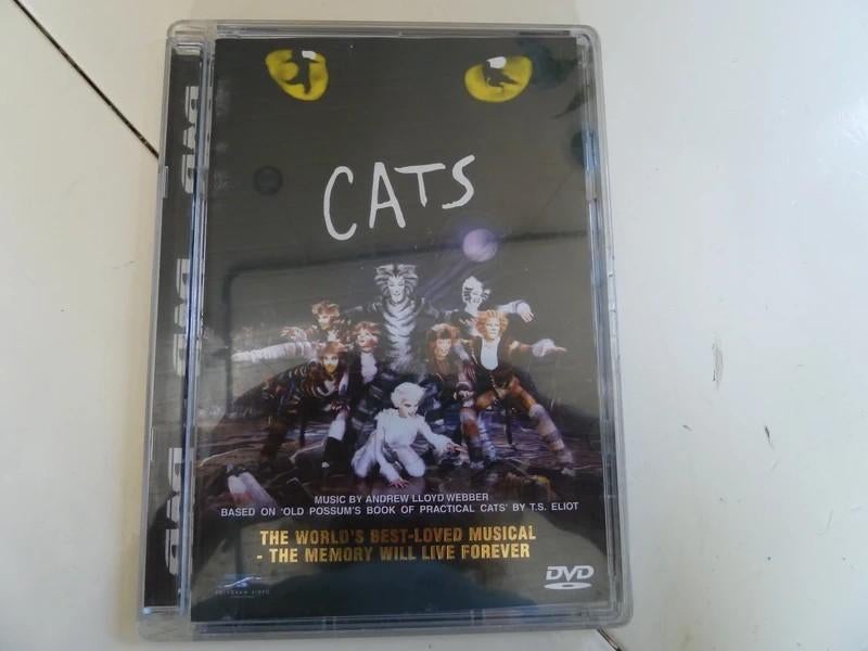 Cats musical, Cd's en Dvd's, Dvd's | Muziek en Concerten, Alle leeftijden, Ophalen of Verzenden, Zo goed als nieuw, Muziek en Concerten