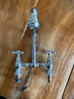 Vintage Chroom Wastafelkraan, Ophalen of Verzenden, Gebruikt, Chroom, Kraan