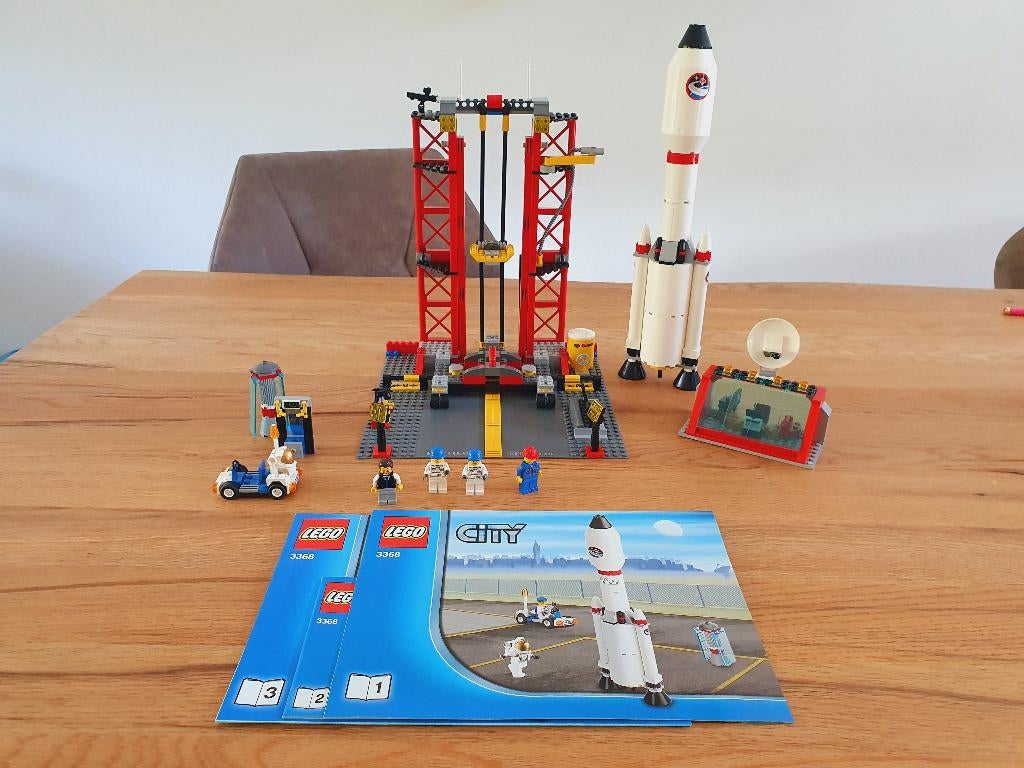 Lego City Ruimtevaart Commandocentrale - 3368, Ophalen of Verzenden, Zo goed als nieuw, Complete set, Lego