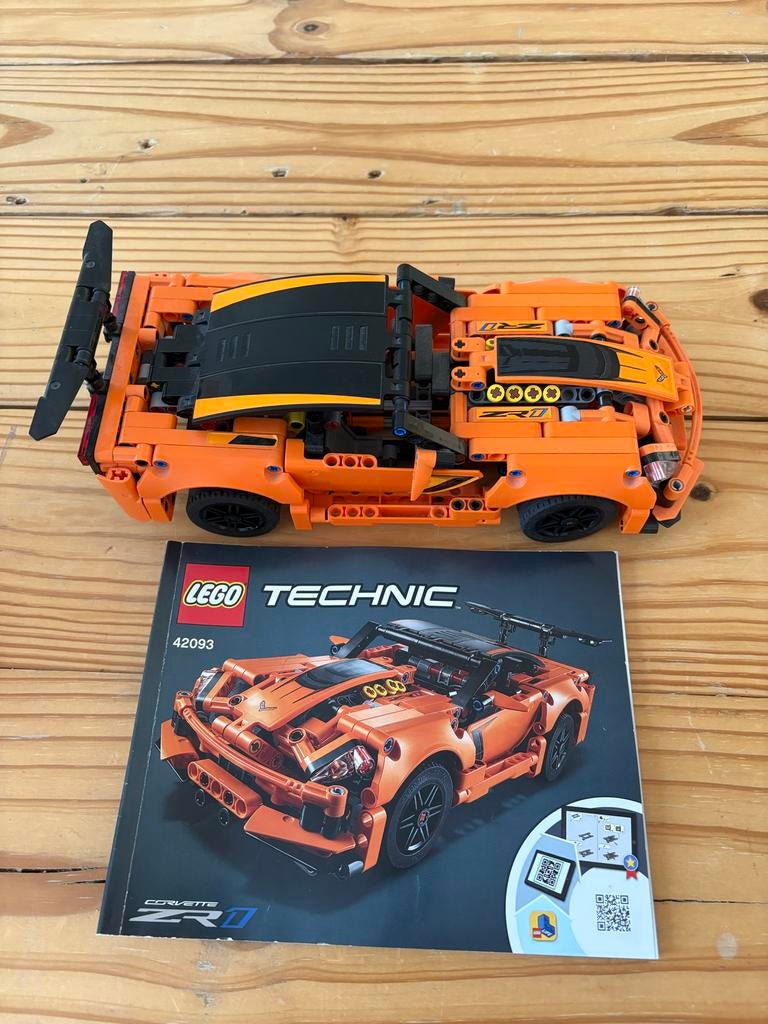 Lego Technic 42093 Chevrolet Corvette ZR1, Ophalen of Verzenden, Gebruikt