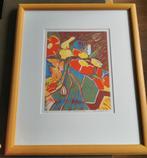 Zeefdruk Van Rezie Hendriks, Ophalen