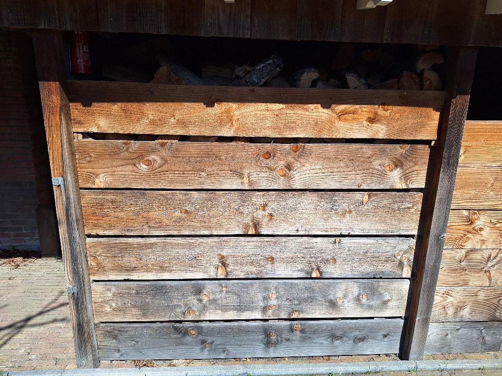 Hout voor kachel (4.5 kuub), 3 tot 6 m³, Ophalen, Overige houtsoorten, Blokken