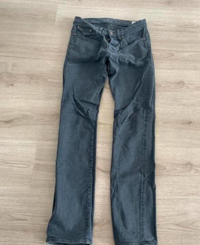 G-star 3301 jeans, Kleding | Heren, Ophalen of Verzenden, Gedragen, Blauw, W32 (confectie 46) of kleiner
