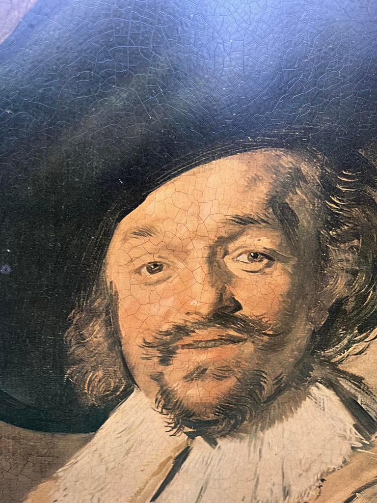 Schilderij De vrolijke drinker van Frans Hals, Antiek en Kunst, Kunst | Schilderijen | Klassiek, Ophalen of Verzenden