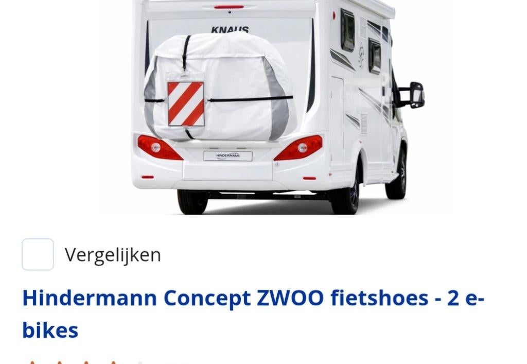 Fietshoes, Caravans en Kamperen, Ophalen, Zo goed als nieuw