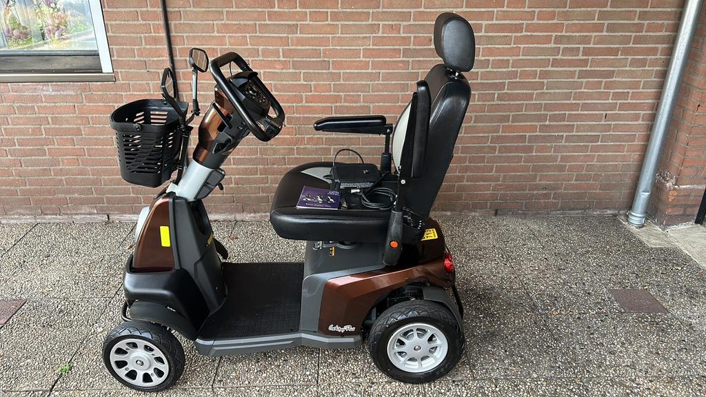Scootmobiel excel galaxy plus 4 nette staat, Ophalen, 46 km of meer, Excel, 16 km/u of meer