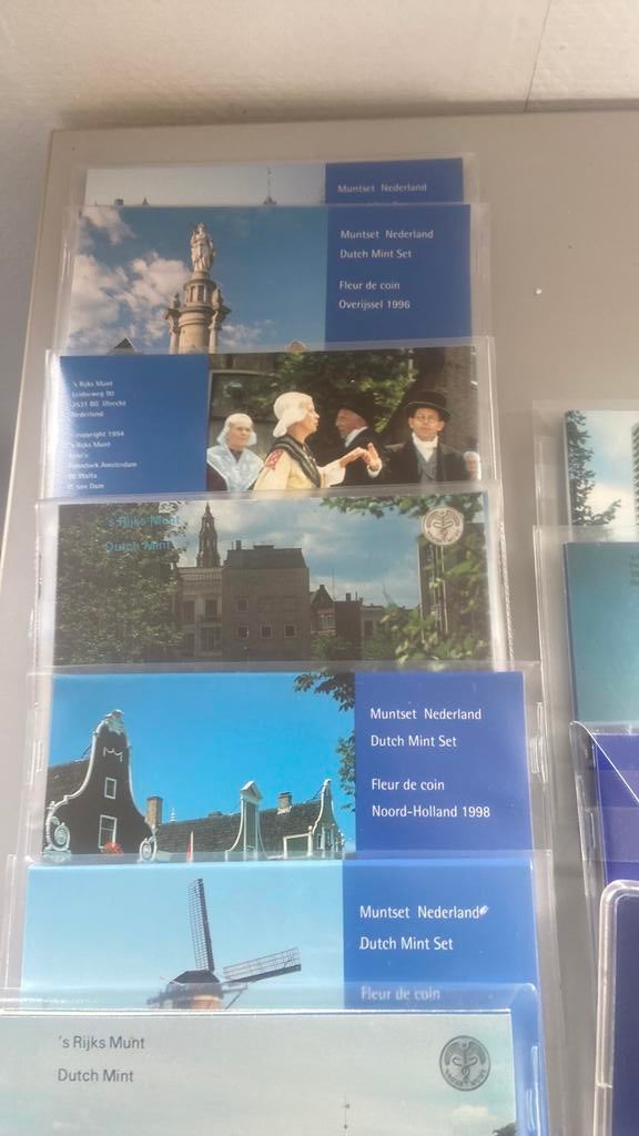 Rijks munten sets Nl/Euro, Ophalen of Verzenden, Koningin Beatrix, Overige waardes