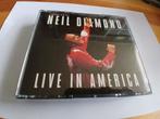 Neil Diamond - Live In America - In The Round Tour <2CD>, Ophalen of Verzenden, 1980 tot 2000, Gebruikt